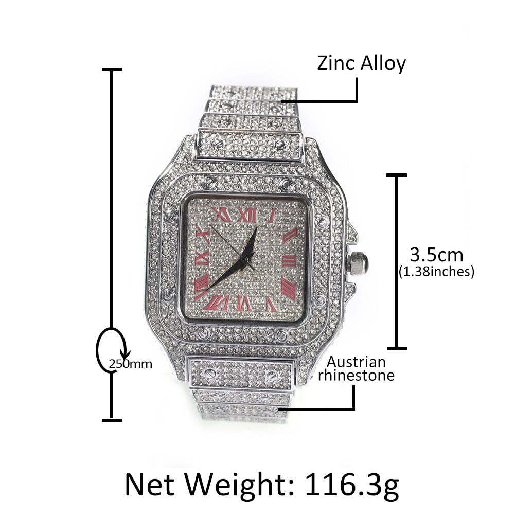 Billionaire Square Watch