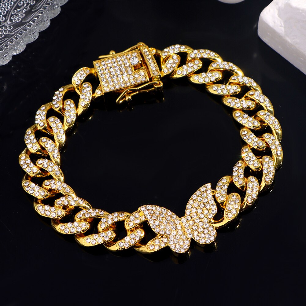 Iced Out Cuban Link Bracelet