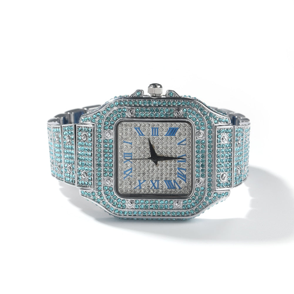 Icy Luxe Square Watch