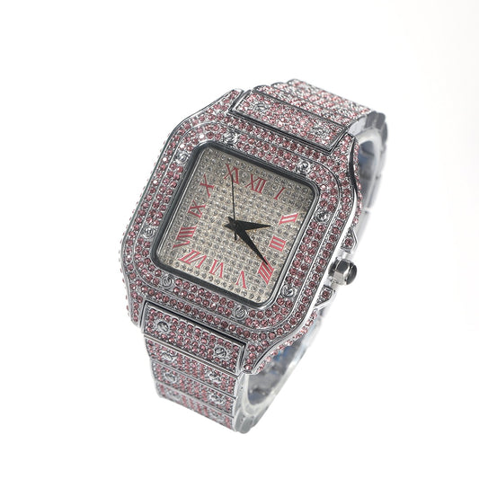 Icy Luxe Square Watch