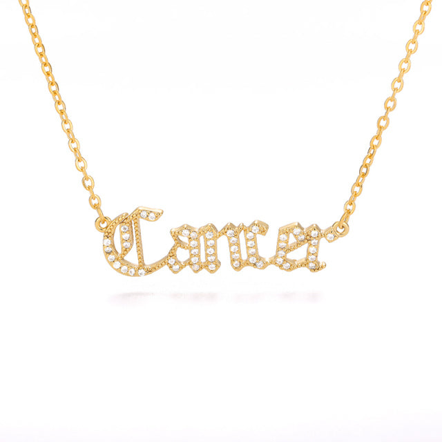 Zodiac Sign Necklace